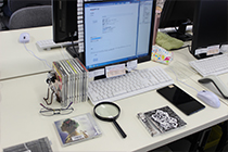 デスクの写真